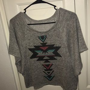 Crop knit top